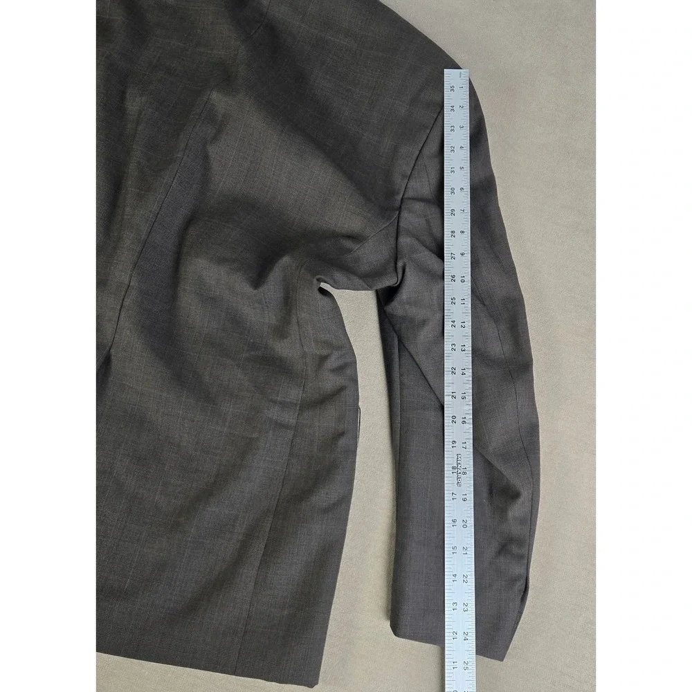 Ralph Lauren Men's Wool Glen Plaid Blazer Jacket Gray Green Blue‎ Size 42R